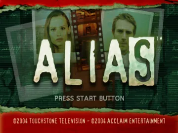 Alias screen shot title